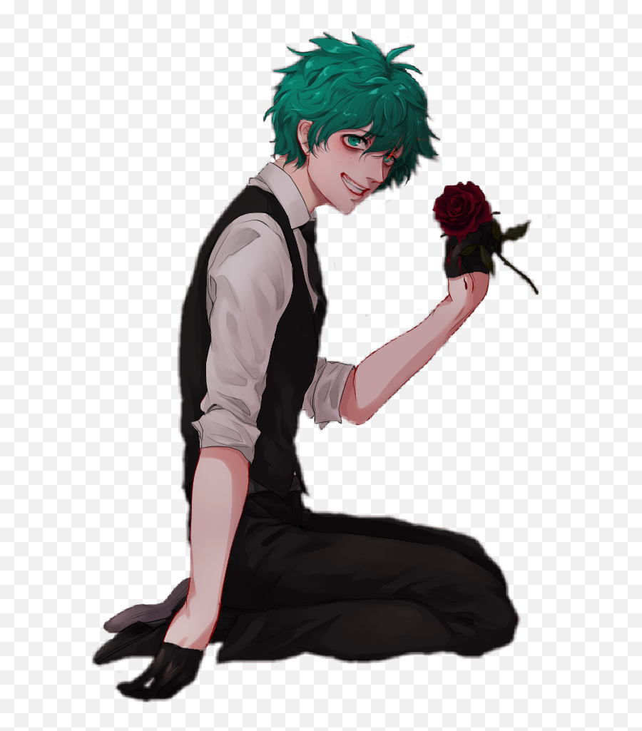 Popular And Trending Villain Stickers On Picsart - Villain Villain Deku Png Emoji,Deku Emoji