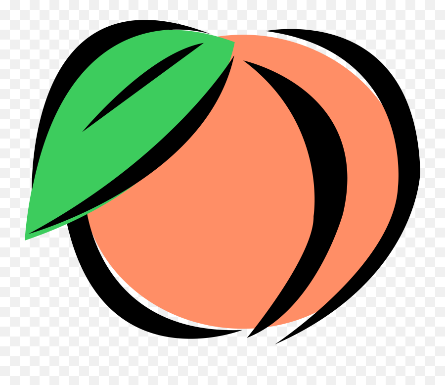 Peaches Clipart Transparent Peaches - Transparent Peach Clipart Emoji,Peach Emoji Wallpaper