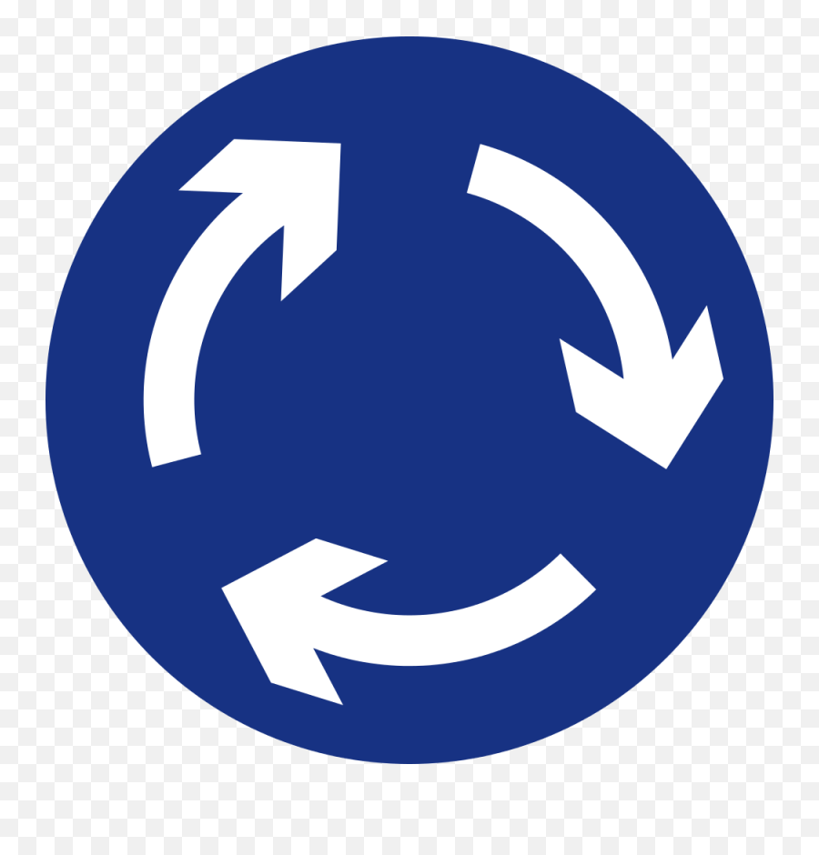 Structured Products Industry - Mini Roundabout Sign Vs Roundabout Sign Emoji,Xp Emoticon