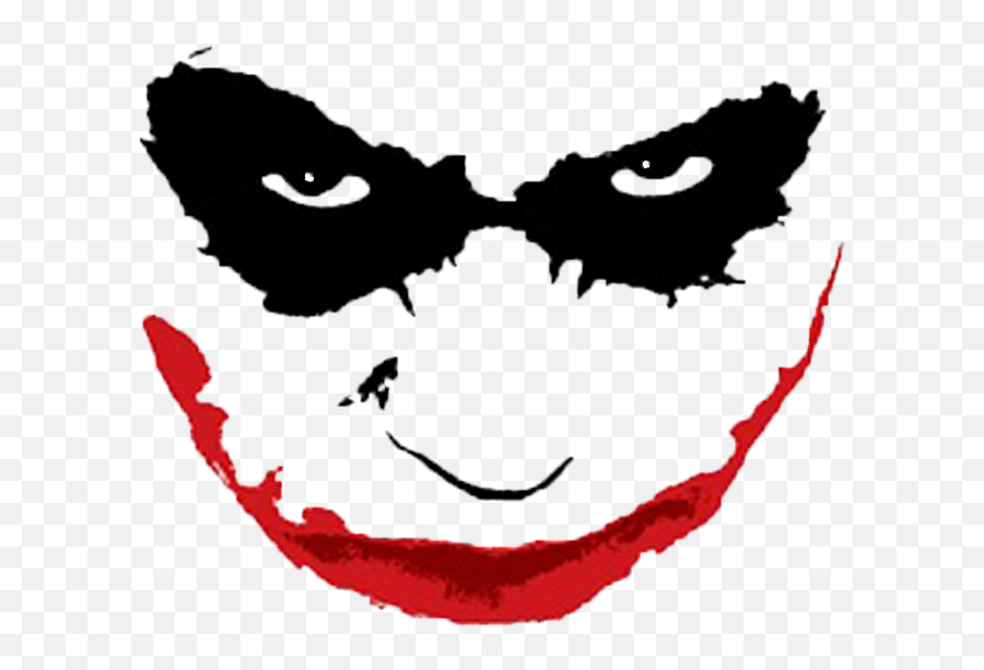 Download Hd Joker Clipart Psd - Joker Smile Transparent Png Joker T Shirt Emoji,Smile Emoji Clipart