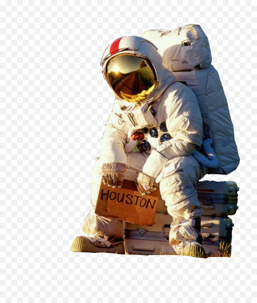 Astronaut Spaceman Sitting Space Emoji,Space Man Emoji