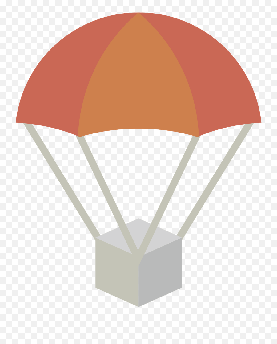 Parachute Is Dropping Relief Supplies Clipart Free Download Emoji,Water Drop Box Emoji