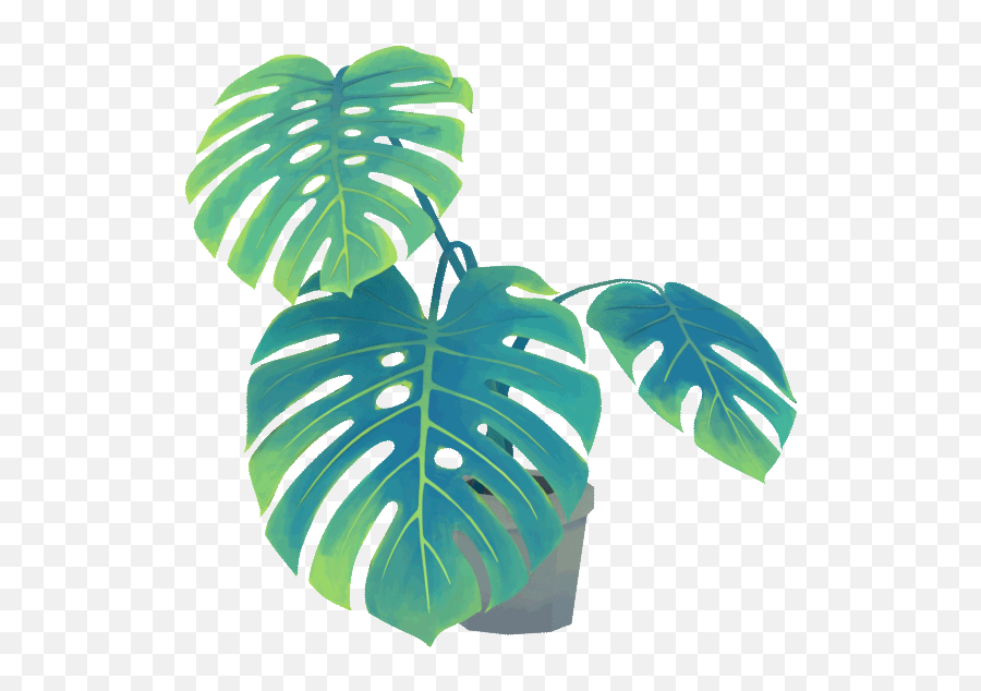 Plant Cartoon - Aesthetic Plants Gif Transparent Emoji,Emoji Pop 114