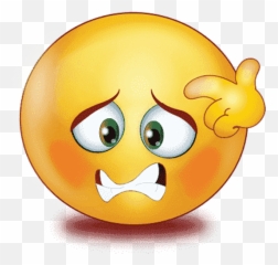 Confused Emoji Png Picture - Emoji Thinking Confused Emoji,Confused Emoji Transparent Background