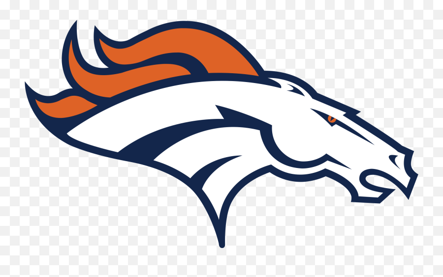 Free Denver Broncos Logo Stencil - Denver Broncos Logo Png Emoji,Broncos Emoticon