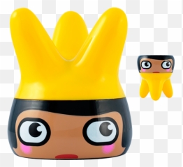 Quenotte - Scatola Per Denti Da Latte Giallo Fictional Character Emoji,Cuscini Emoticon