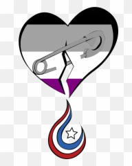 Ace Hearts Bleed American Clipart - Full Size Clipart Lovely Emoji,Ace Flag Emoji