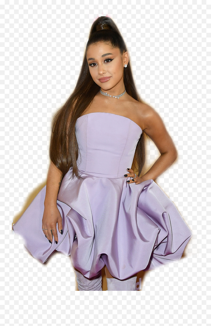 Arianagrande Sticker - Ariana Grande 2019 Emoji,Girl Lipstick And Dress Emoji