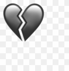 Heart Emoji Sticker - Language,Black Apple Emoji