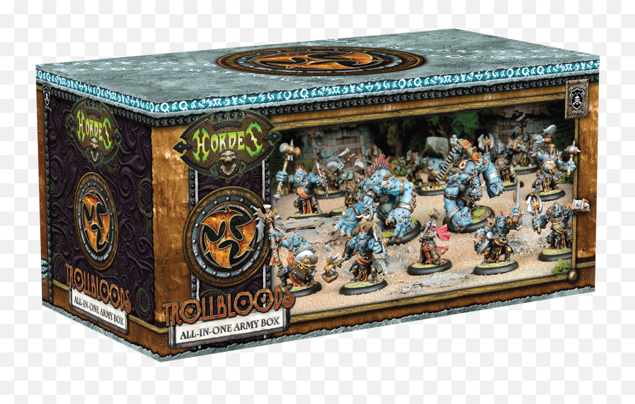 Acd Distribution Newsline February 2015 - Trollbloods Army Box Emoji,Emotions And Miniatures