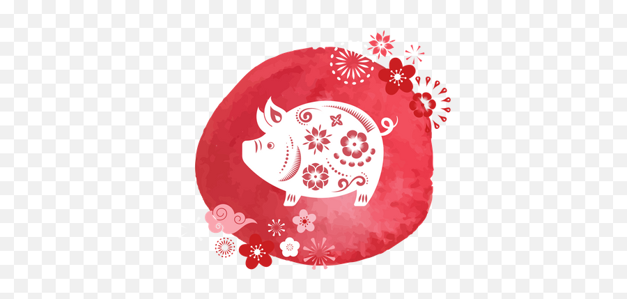 Top 10 Happy New Year Illustrations - Free U0026 Premium Vectors Happy Lunar New Year Of The Pig Emoji,Emoji Lunar New Year Golden Pig