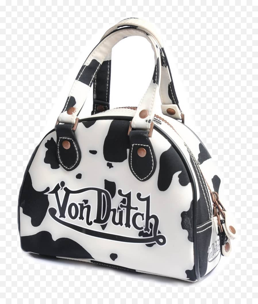 Vondutch Bag Purse 2000s Y2k Cow Sticker By Jordan - Mini Von Dutch Bag Emoji,A Purse With Emojis On It