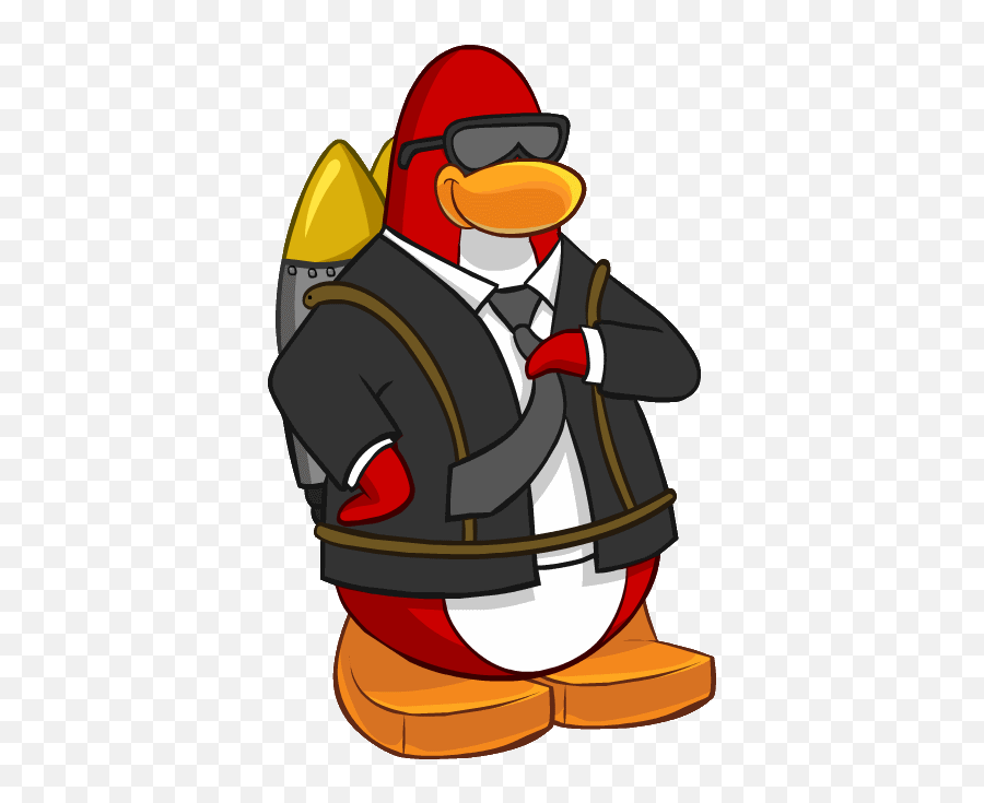 June 2016 - Club Penguin Agent Red Emoji,Horn Emoticon Club Pegnuin