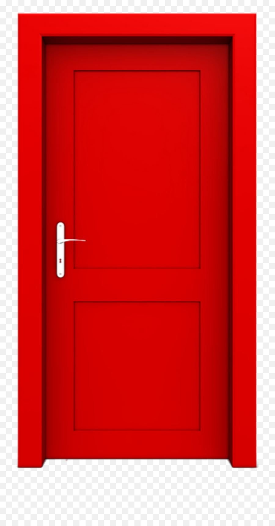 Door Red Sticker - Solid Emoji,Door Emoji