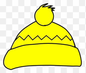 Winter Hat Clip Art - Yellow Winter Hat Clipart Emoji,Emoji Art Free Neck Scarvesclipart