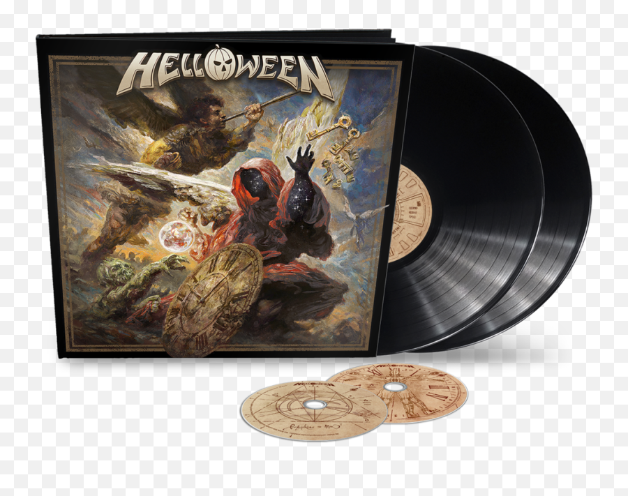 Helloween Helloween Black Vinyl Earbook Import - Nuclear Emoji,Mix Tape Oroduced In The 80's Titled Emotions