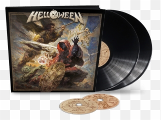 Helloween Helloween Black Vinyl Earbook Import - Nuclear Emoji,Mix Tape Oroduced In The 80's Titled Emotions