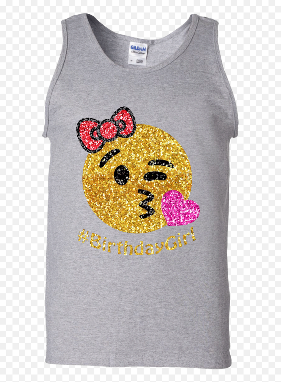 Download Birthday Emoji Shirt For Girls 100 Cotton Tank Top - Scoop Neck,Birthday Emoji