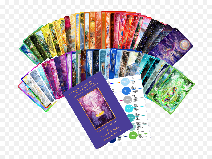 Auracle Healing Cards For Soul Readings - Auracle Healing Cards By Leslie Sloane Emoji,Emotion Card Chart Printable