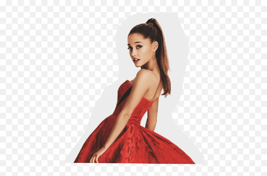 Ariana Grande - Photoshoot Ariana Grande Red Outfit Emoji,Ariana Grande Emoji