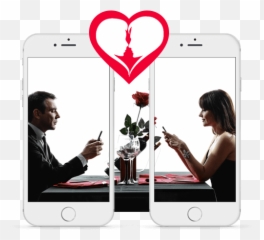Dating App - Dating App Clipart Png Emoji,How To Separate Emotions In Dating
