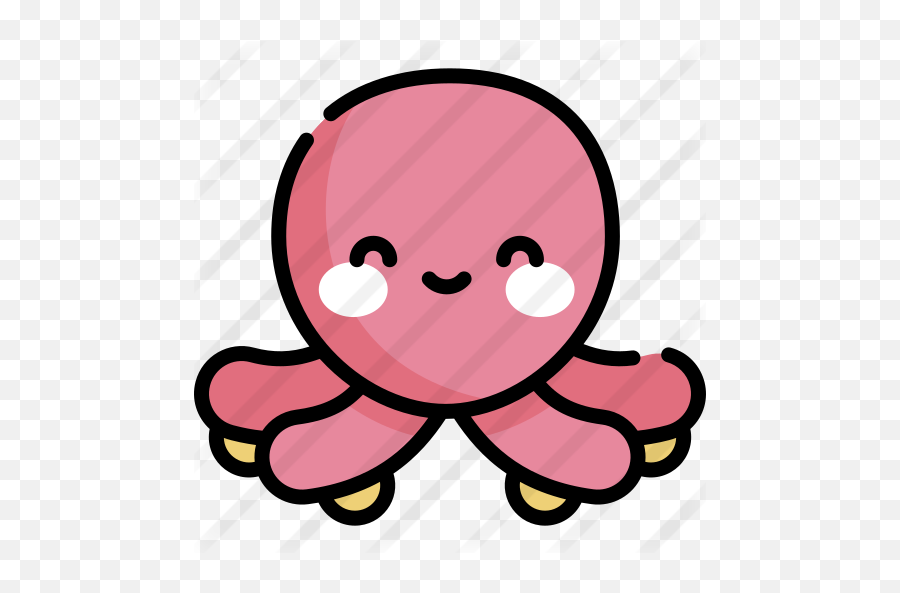 Octopus - Free Food Icons Happy Emoji,Emojis Sea Life