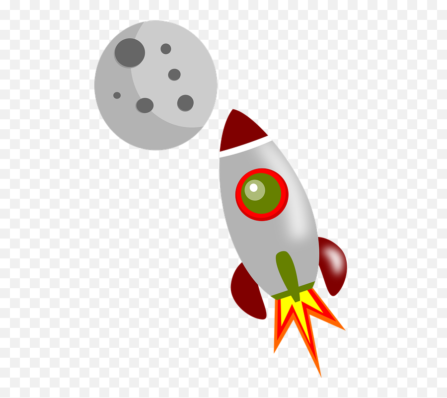 Astronauta Na Lua Png Clipart - Full Size Clipart 5609745 Rocket Moon Png Emoji,Astronomy Emoji