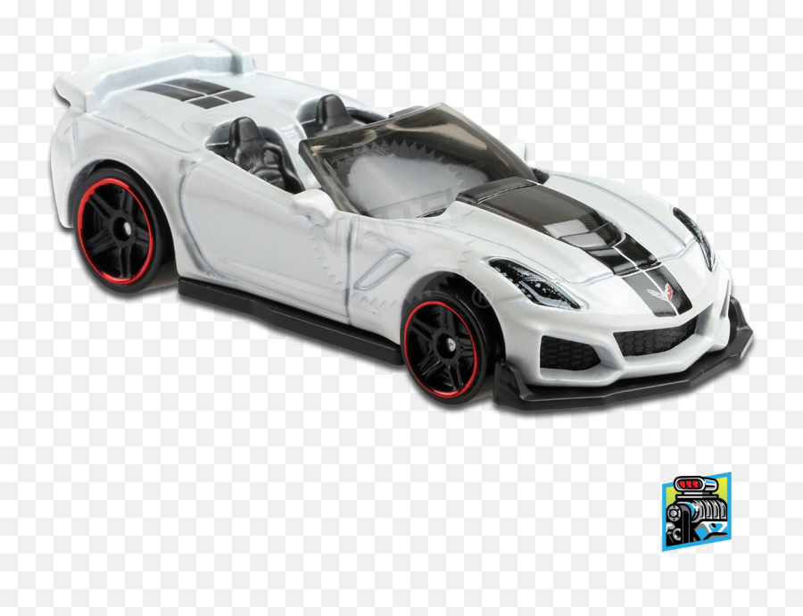 Hot Wheels New Releases 03 - Hot Wheels 19 Corvette Zr1 Convertible Gry03 Emoji,Corvet Emoji