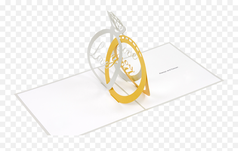 Ring Pop Png - Wedding Ring Pop Up Card Emblem 2919260 Language Emoji,Emoji Wedding Rings