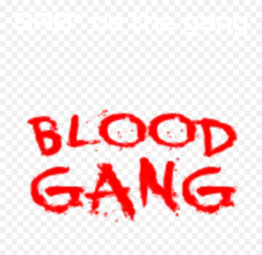 Blood Gang Sticker - Dot Emoji,Blood Gang Sign Emoji