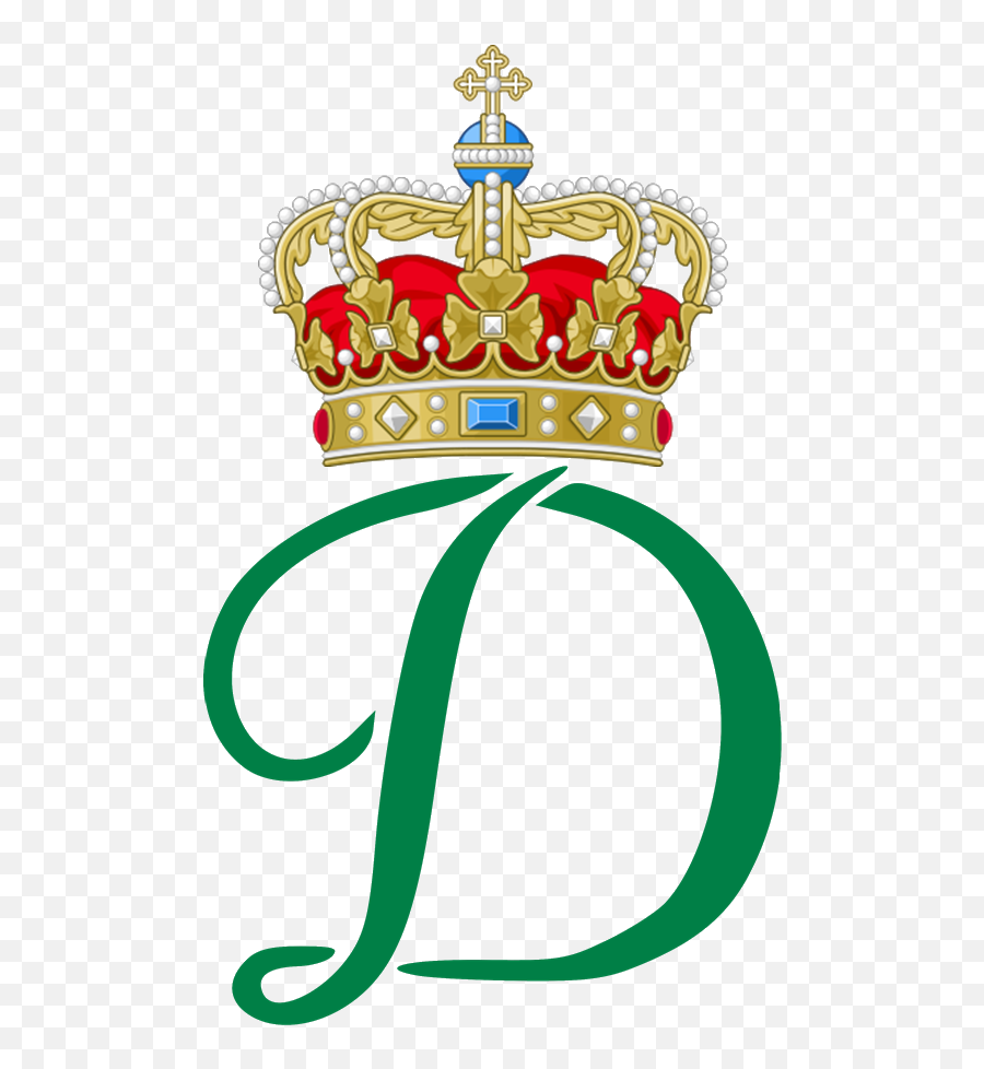 Royal Monogram Danae 1 Princess Diana - Diana Coat Of Arms Emoji,British Flag And Queen Emoji