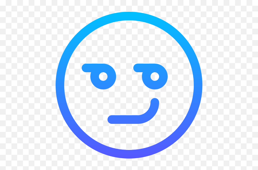 Smirking - Free Smileys Icons Happy Emoji,Emoticon Smirk Transparent