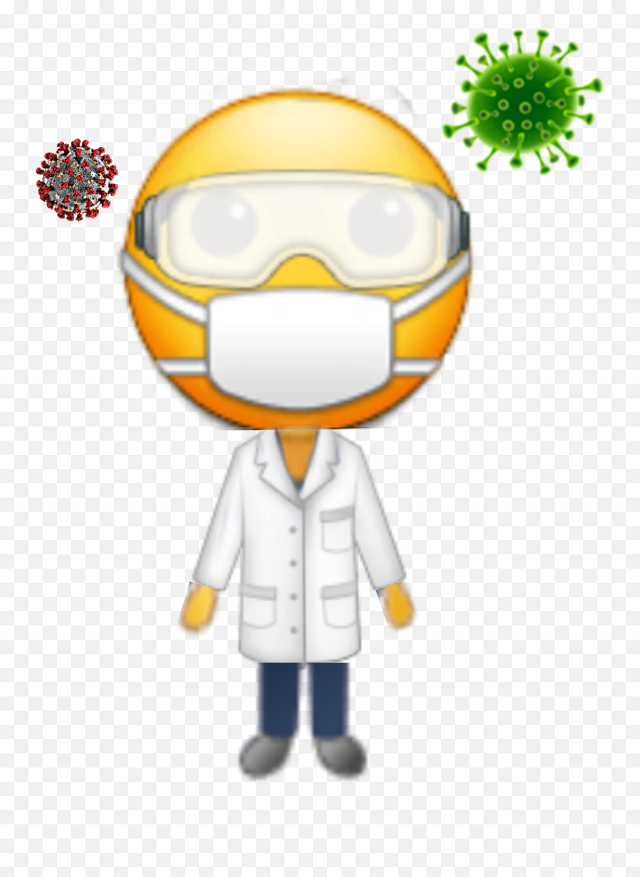 Doctor Emoji Sticker - Happy,Medic Emoji