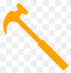 Orange Hammer 4 Icon - Free Orange Hammer Icons Emoji,Car Claw Emoticon