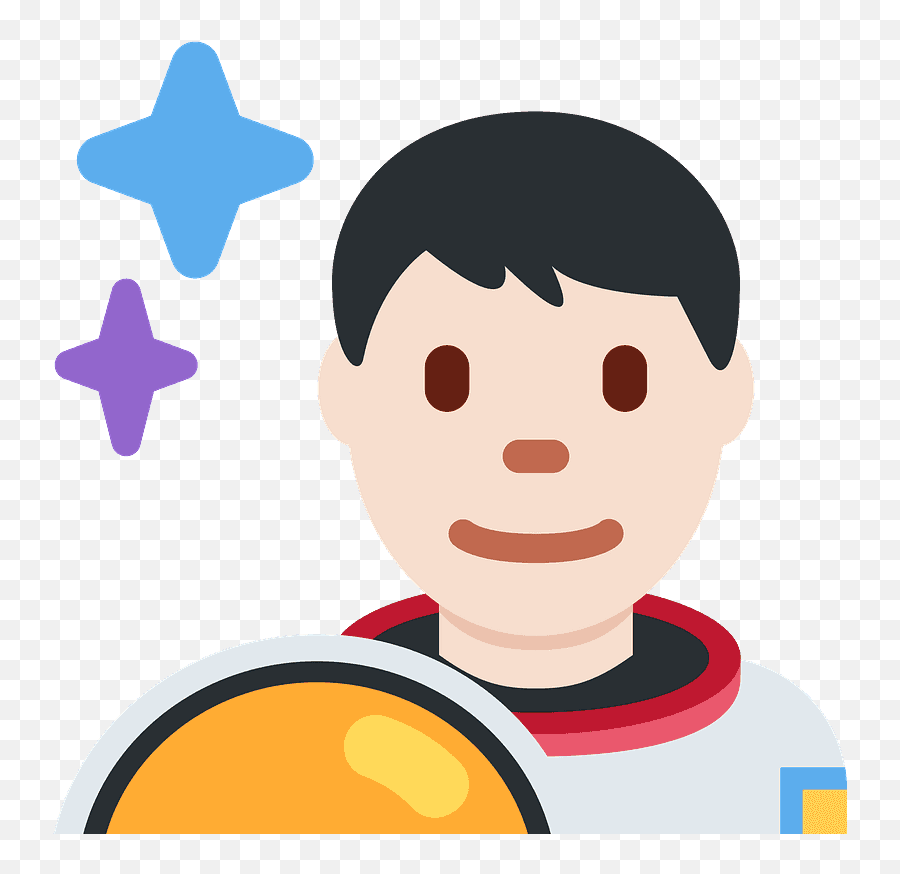 Man Astronaut Emoji Clipart Free Download Transparent Png,Easy Drawing Emojis