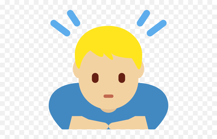 Person Bowing Emoji With Medium - Light Skin Tone Meaning,Multi Person Skin Tone Emoji