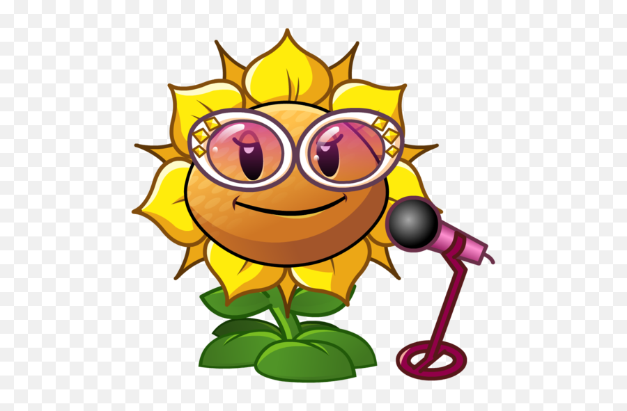 Singing Sunflower - Roblox Sunflower Singer Plants Vs Zombies Emoji,Sunflower Emoticon