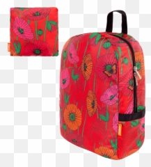 Foldable Backpack - Pocket Bag Pylones Emoji,Packing Suitcase Emoji