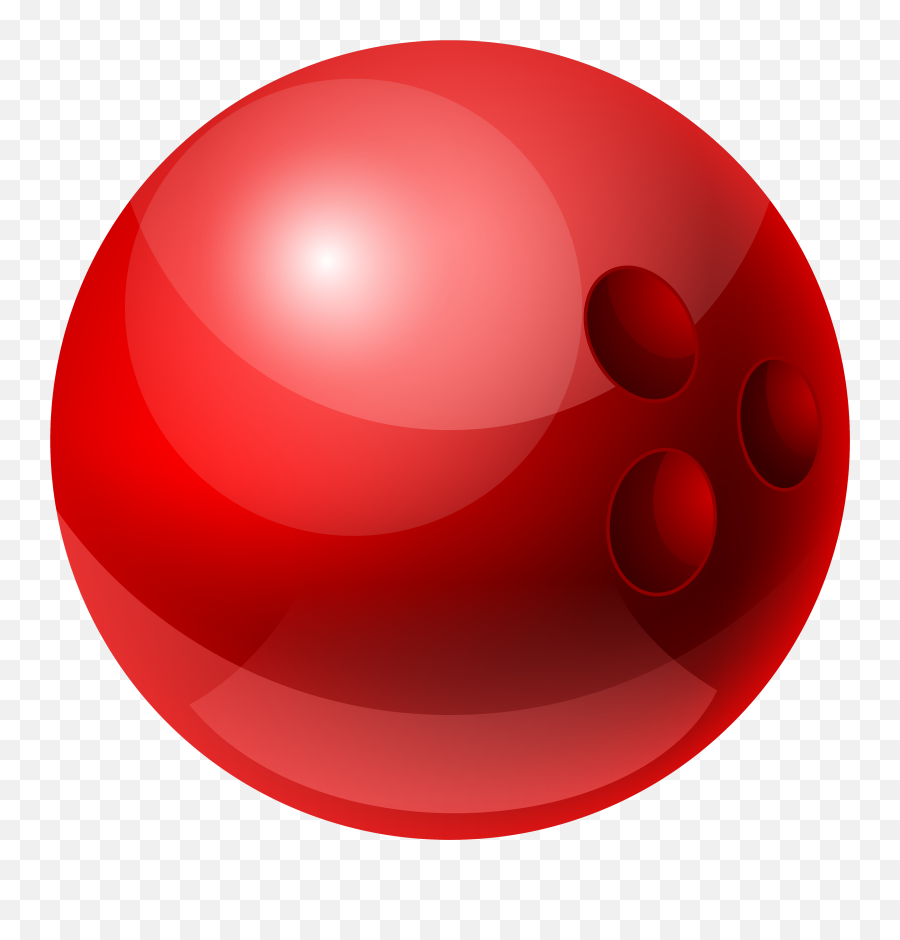 Red Bowling Ball Png Clipart - Ball Bowling Png Emoji,Emoji Bowling Ball