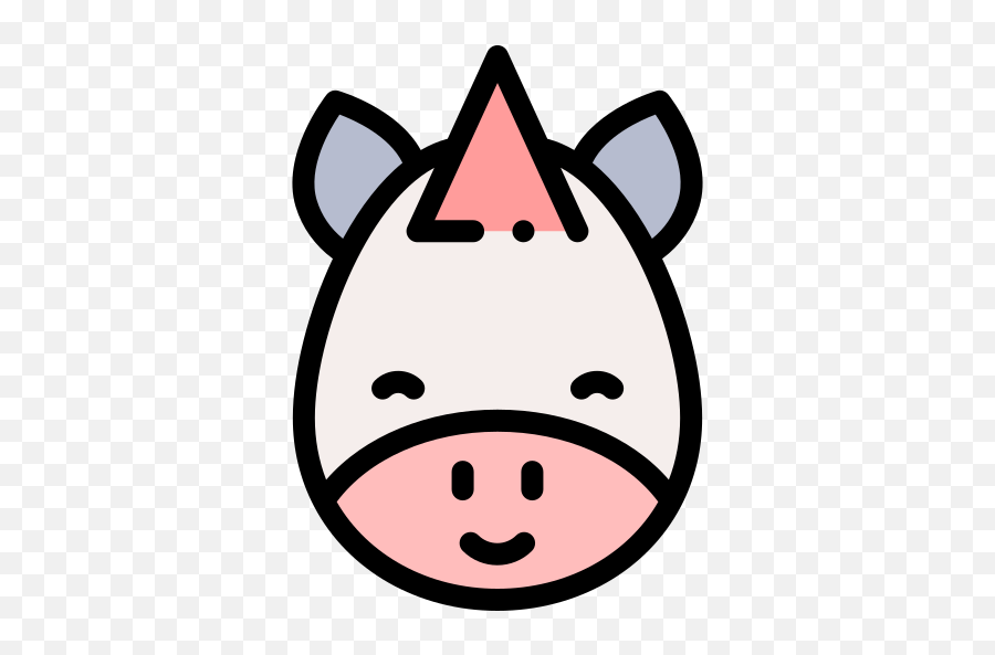Unicorn - Free Animals Icons Dot Emoji,Unicorn Emoji Copy