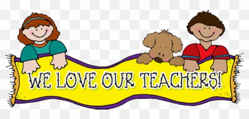 Teachers - We Love Our Teachers Clipart Full Size Png Emoji,Teacher Emoji Png