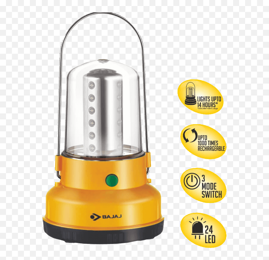 Bajaj Ledglow 424 Lrd Rechargeable - Rechargeable Lamp Emoji,Emoji Led Lights