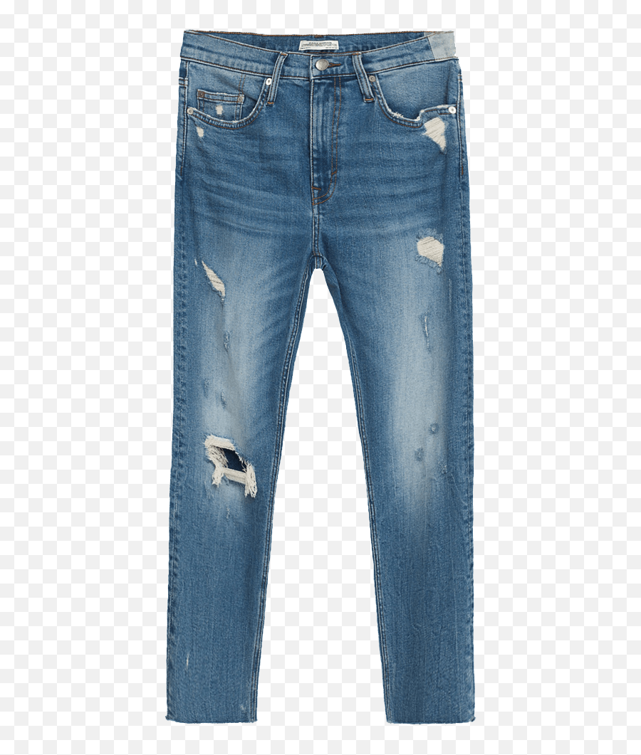 Zara Cigarette Jeans - Zara Mid Rise Cigarette Jeans Emoji,Emoji Joggers For Men