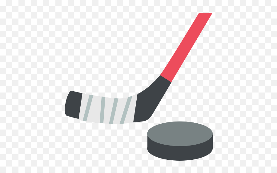 Ice Hockey Emoji High Definition Big - Hockey Stick With Puck,Ice Emojis