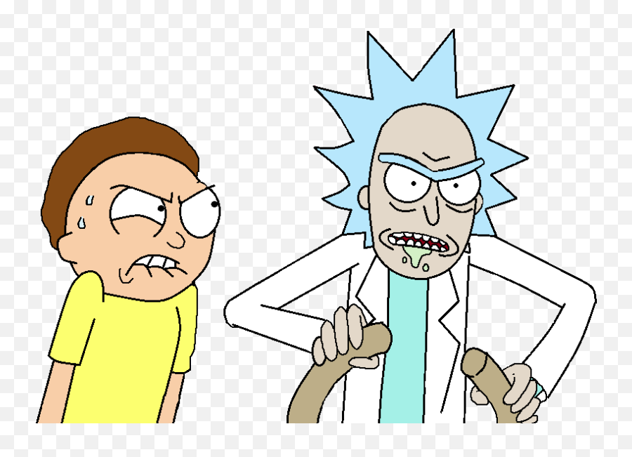 Why Am I So Distracted - Rick N Morty Png Emoji,Self Concious Emotions