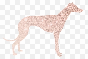 Greyhound Dog Sticker - Greyhound Silhouette White On Black Emoji,Greyhound Emoji