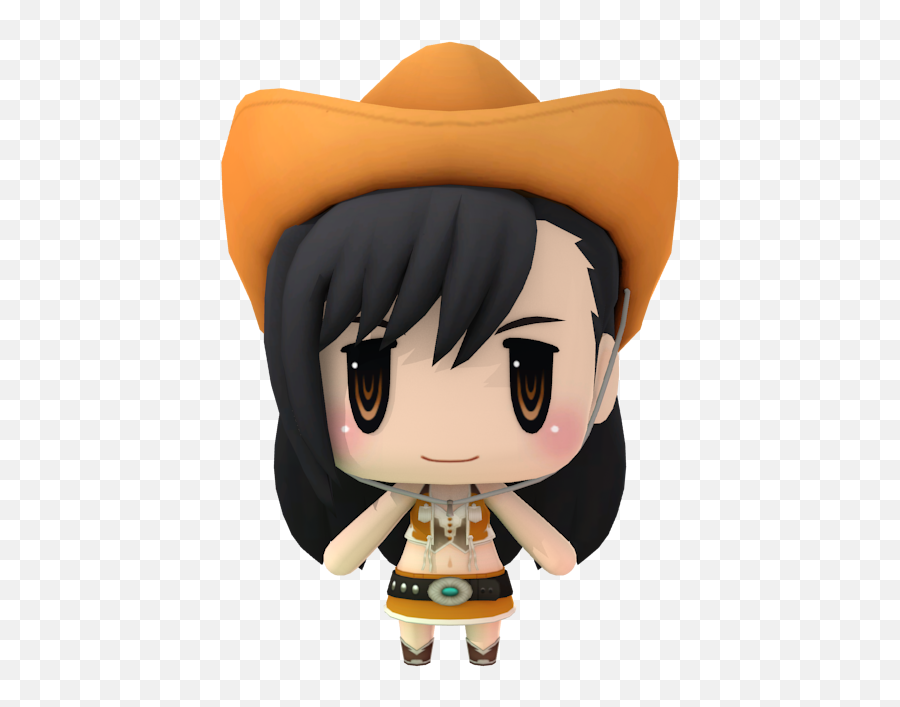 World Of Final Fantasy Tifa Png Image - World Of Final Fantasy Cloud Download Model Emoji,Emoji Finap Fantasy Xv