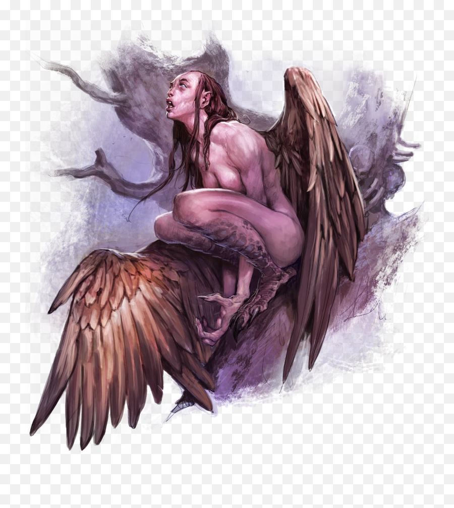 5e Monster Manual Goblins To Kenku - Harpy Dnd Emoji,Thri Kreen Human Emotion Called Love