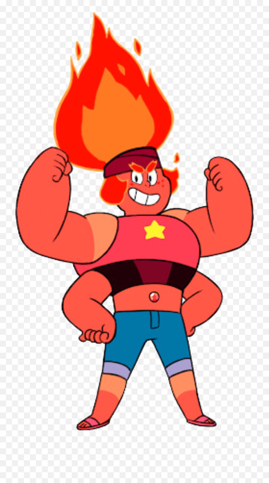 Fire Quartz Kjd Wiki Fandom - Fire Quartz Steven Universe Emoji,Fiery Emotion