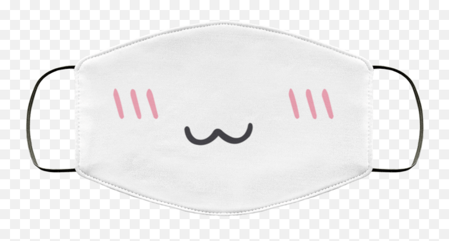 Kawaii Mask Svg - Happy Emoji,10 Pack Anime Face Masks Emoticon Mask Cute Kaomoji Kawaii Mouth Muffle Mask